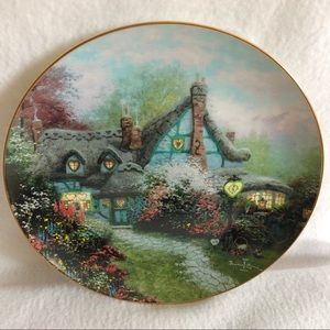 Thomas Kinkade Sweetheart Cottage Collectors Plate